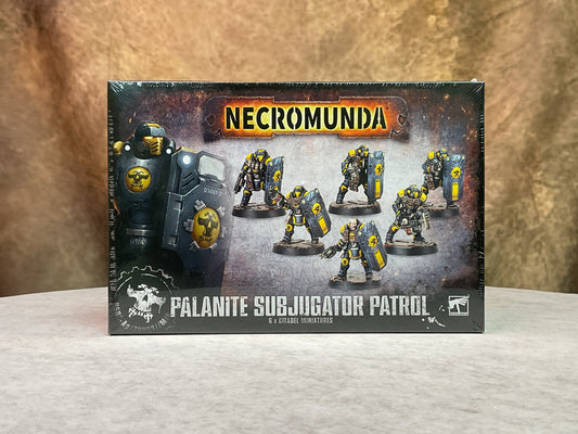 Miniatures - Warhammer -Necromunda Skirmish- Palanite Subjugator Patrol