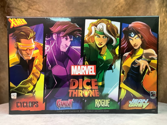 Board Game – Dice Throne – Cyclops, Gambit, Rogue, Jean Grey