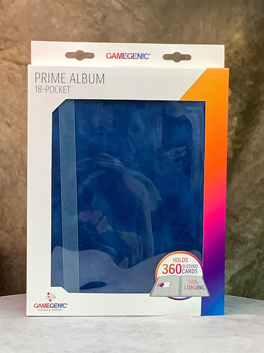 TCG - Gamegenic - 18 Pocket Prime Album - Blue