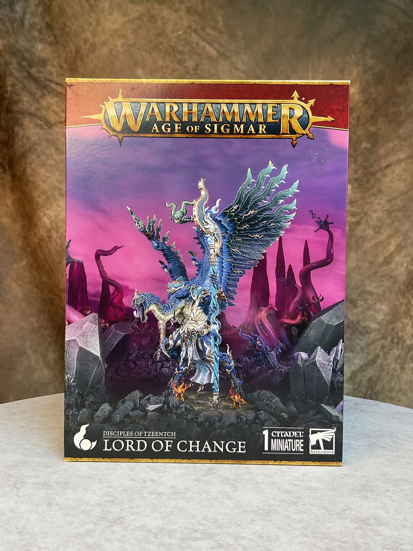 Miniatures - Warhammer -97-26 Disciples of Tzeentch- Lord of Change