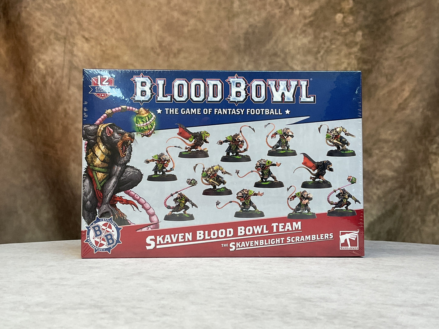 Miniatures - Warhammer - Bloodbowl-Skaven Team