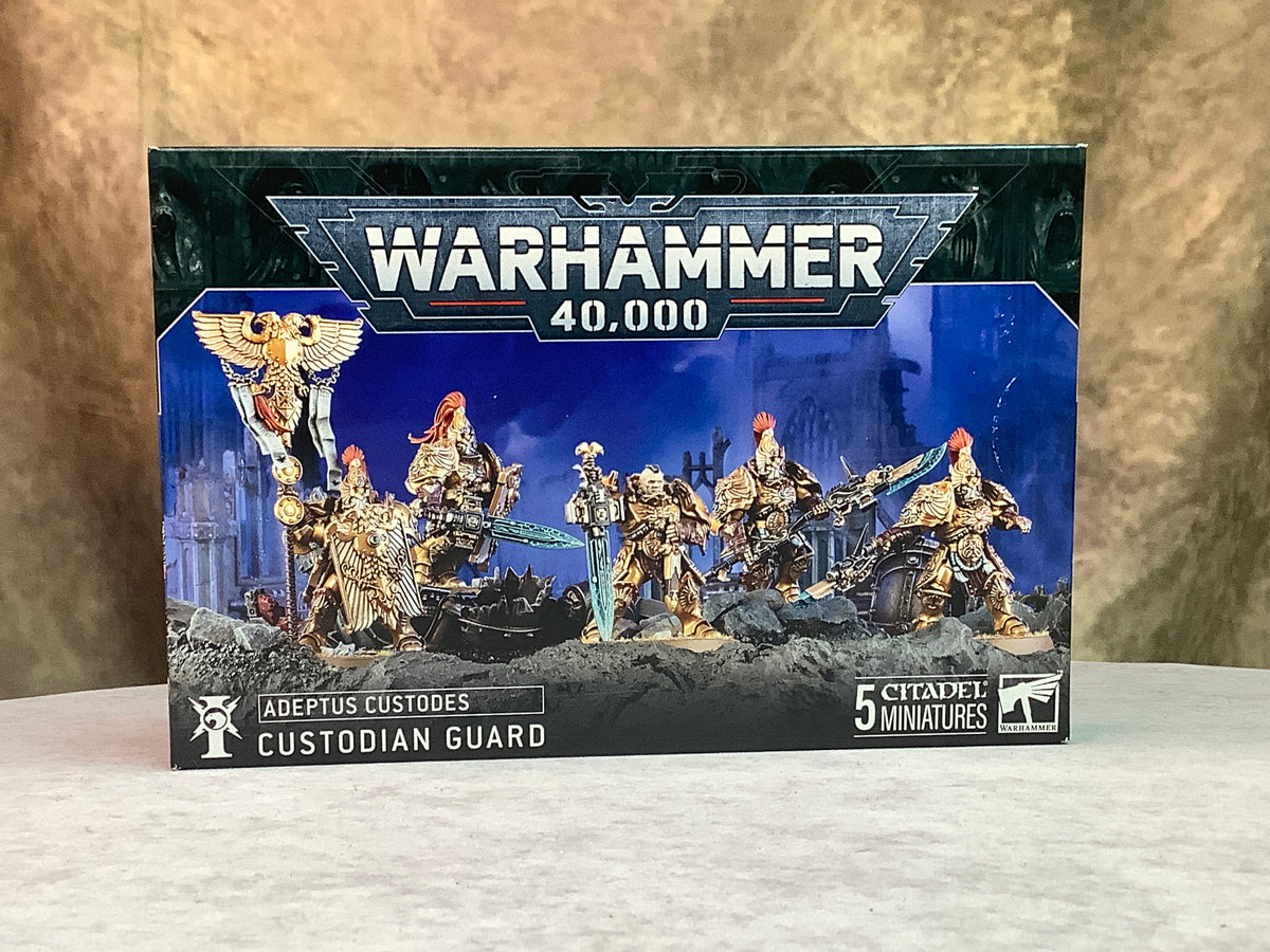 Miniatures - Warhammer 40K - Adeptus Custodes - Custodian Guard