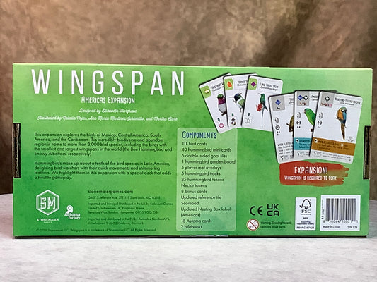 Board Game – Wingspan - Americas Expansion