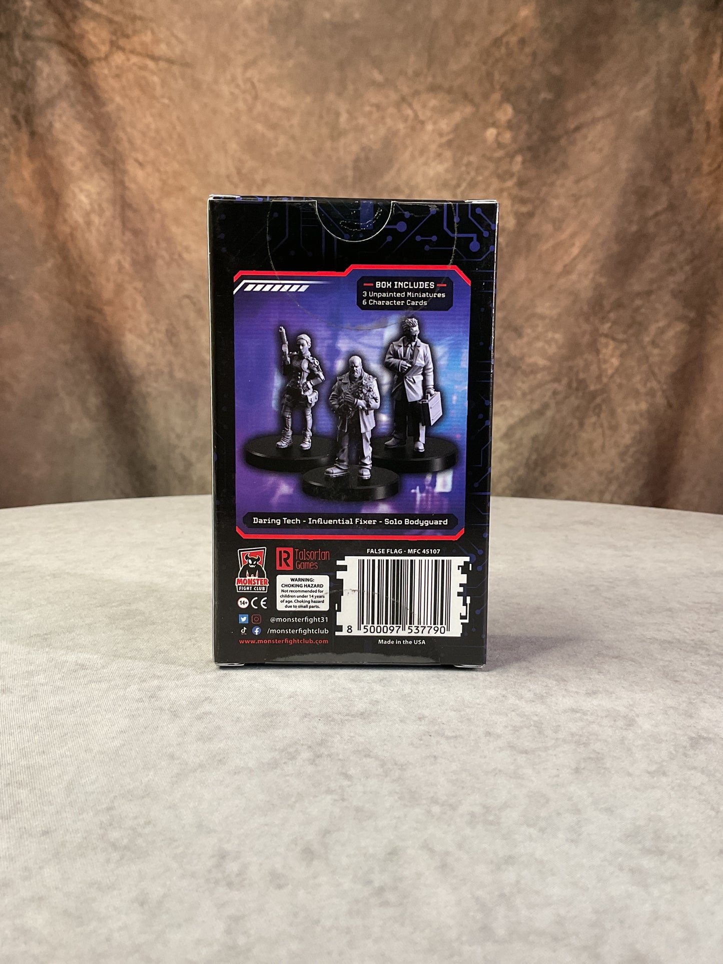 Miniatures - Monster Fight Club - Cyberpunk: Combat Zone False Flag Expansion