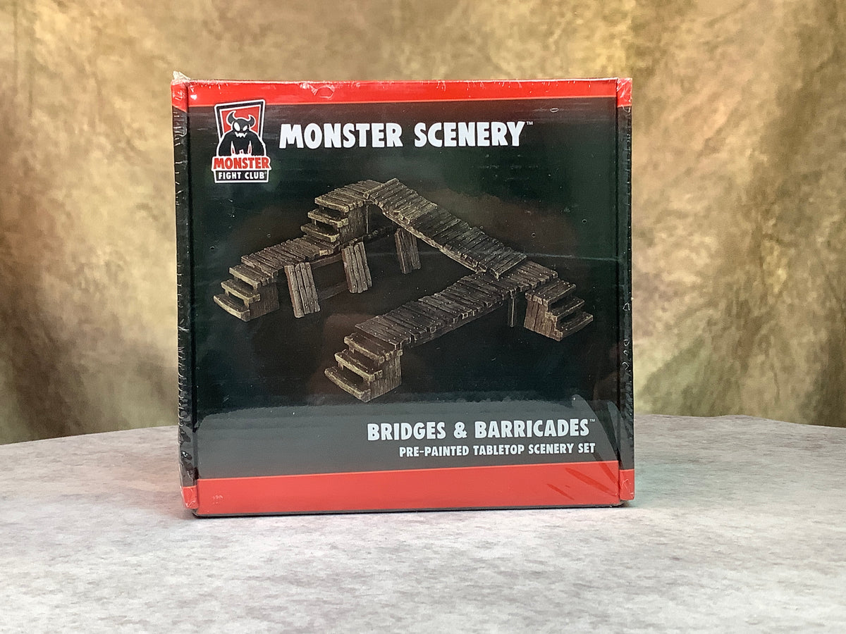 Miniatures - Monster Fight Club - Monster Scenery- Bridges & Barricades