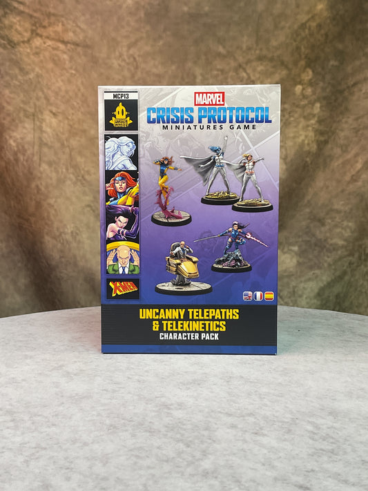 Miniatures – Marvel Crisis Protocol Miniatures Game- Uncanny Telepaths & Telekinetics Character Pack