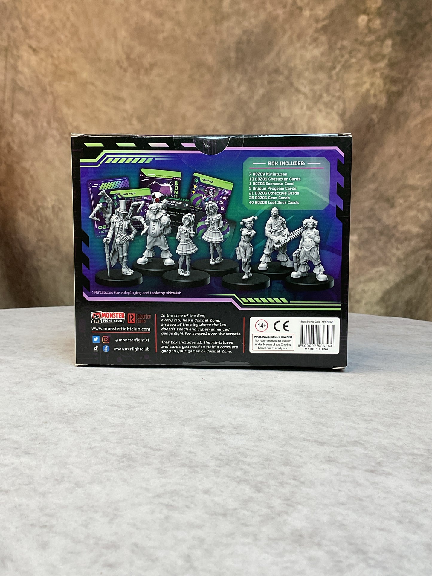 Miniatures – Cyberpunk RED: Combat Zone– Starter Gang– Bozos