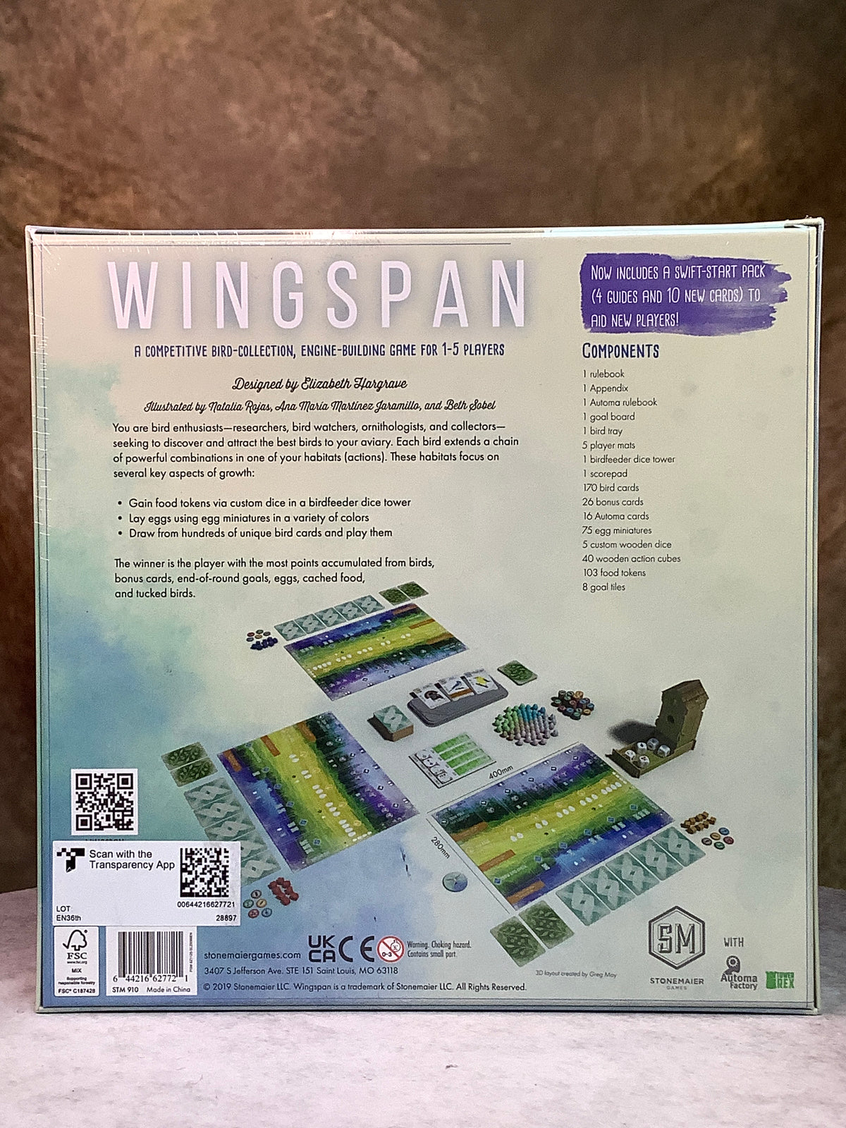 Board Game – Wingspan - Core Box