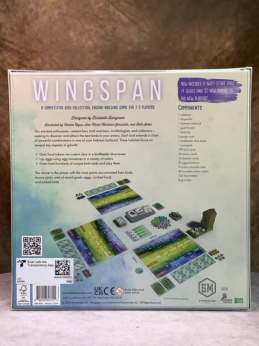 Board Game – Wingspan - Core Box
