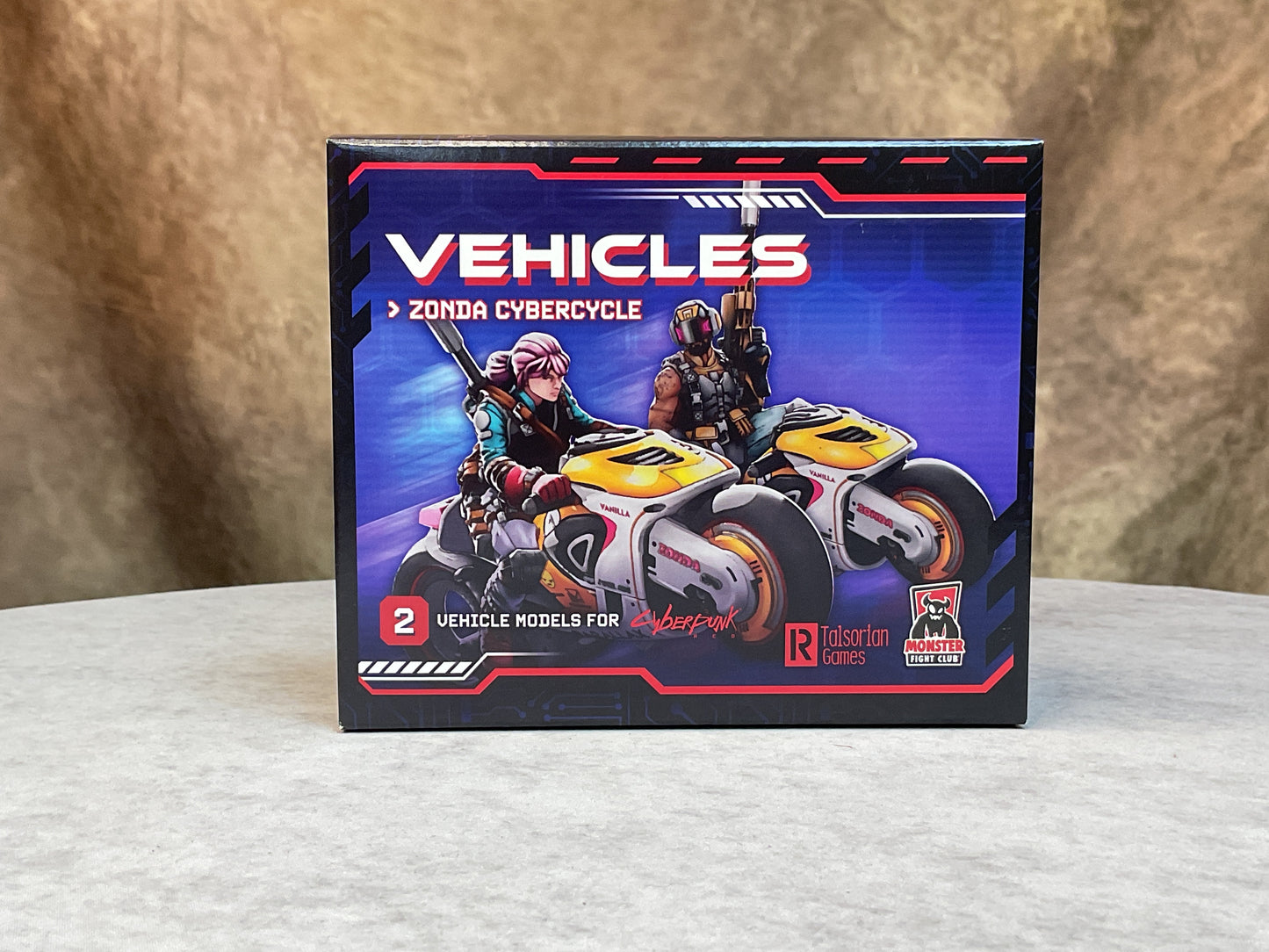 Miniatures – Cyberpunk RED: Combat Zone– Vehicles- Zonda Cybercycle