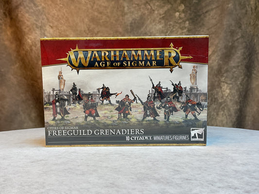 Miniatures - Warhammer - Cities of Sigmar – Freeguild Grenadiers