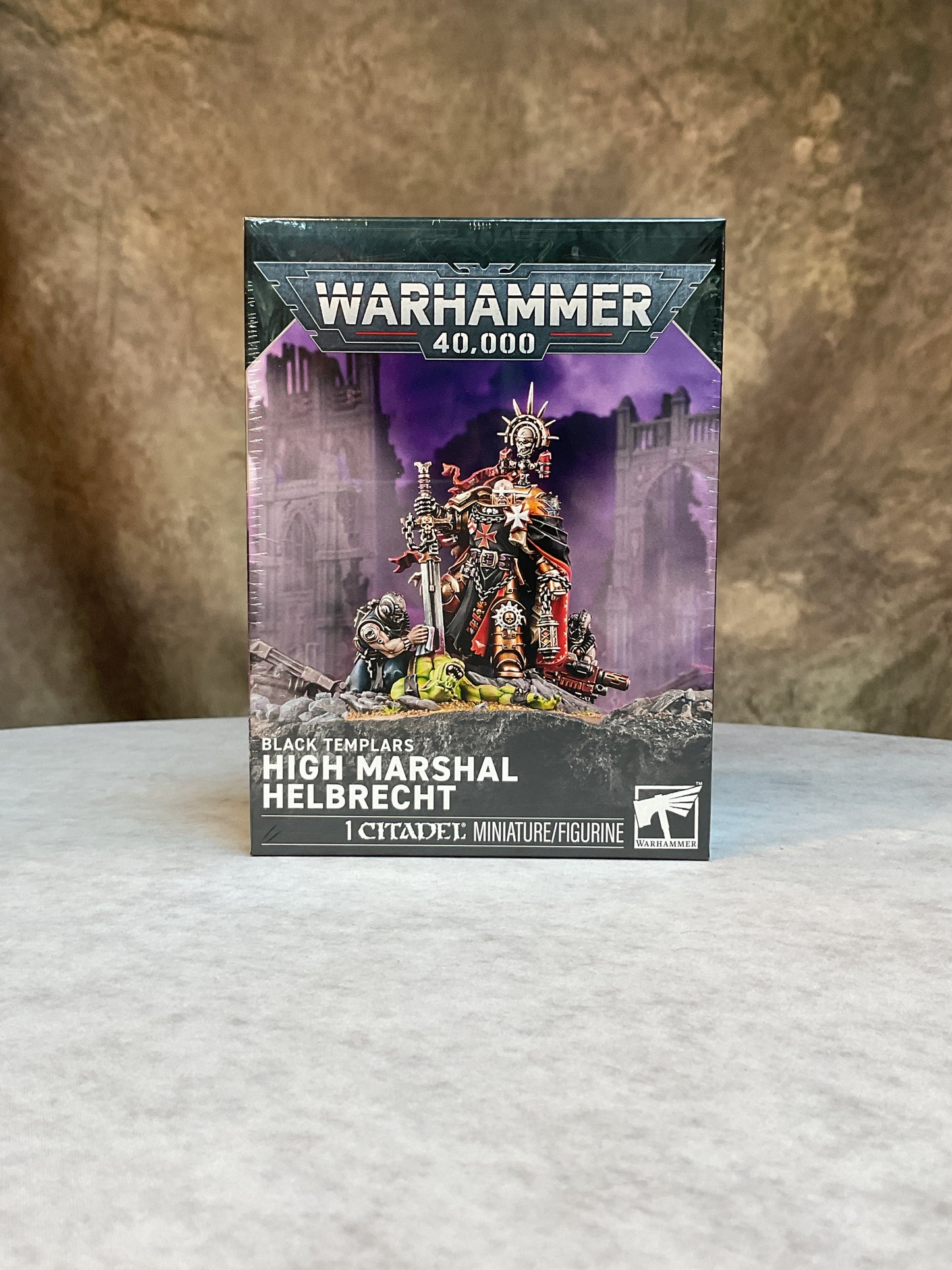 Miniatures - Warhammer - Black Templars – High Marshall Helbrecht