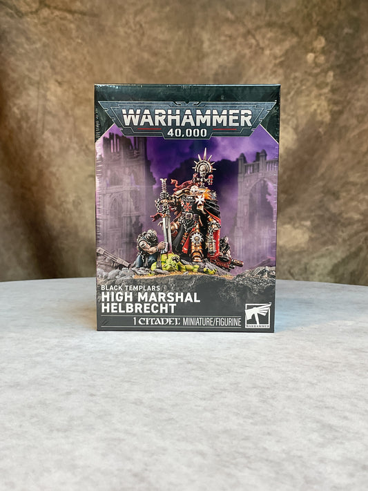 Miniatures - Warhammer - Black Templars – High Marshall Helbrecht