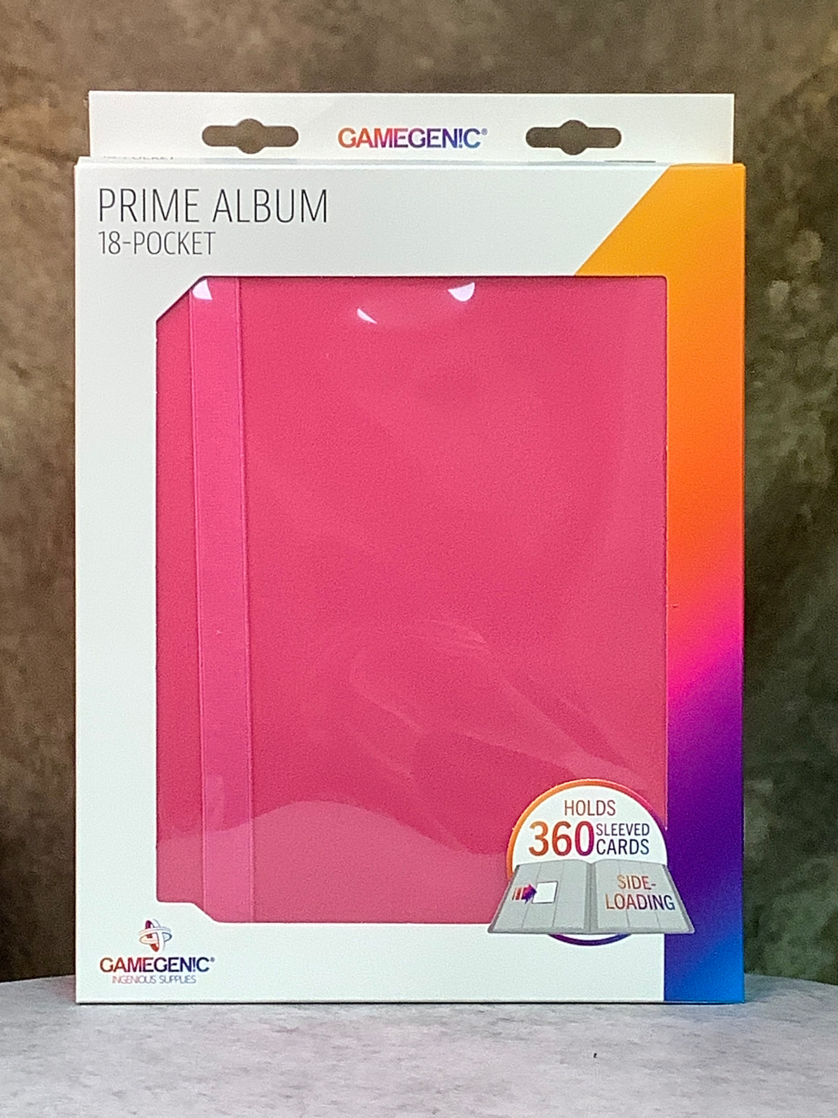 TCG - Gamegenic - 18 Pocket Prime Album - Pink