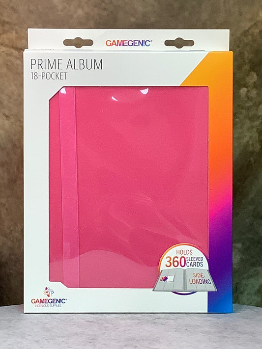 TCG - Gamegenic - 18 Pocket Prime Album - Pink
