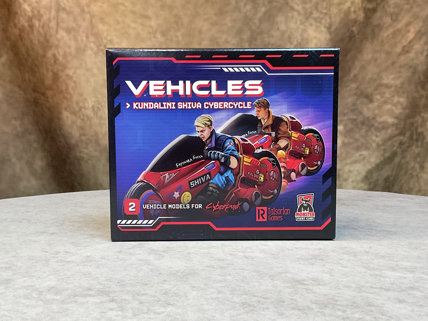 Miniatures – Cyberpunk RED: Combat Zone– Vehicles- Kundalini Shiva Cybercycle