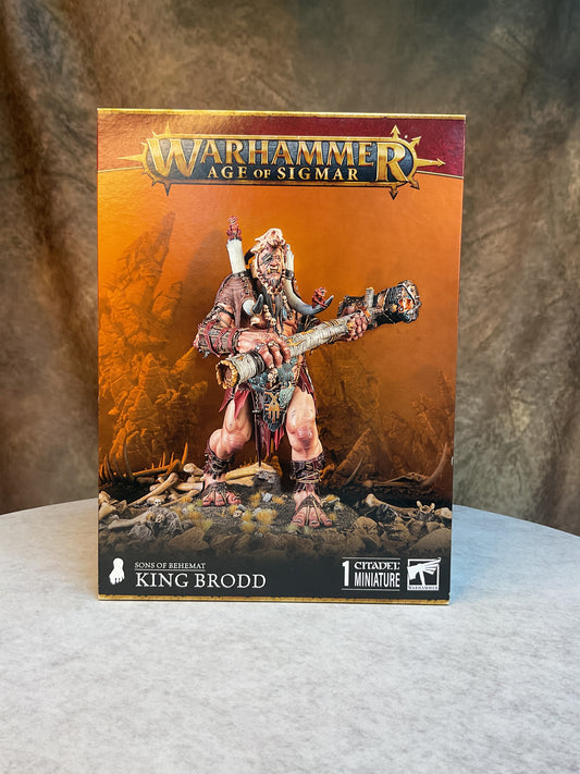Miniatures - Warhammer - Sons of Behemat-King Brodd