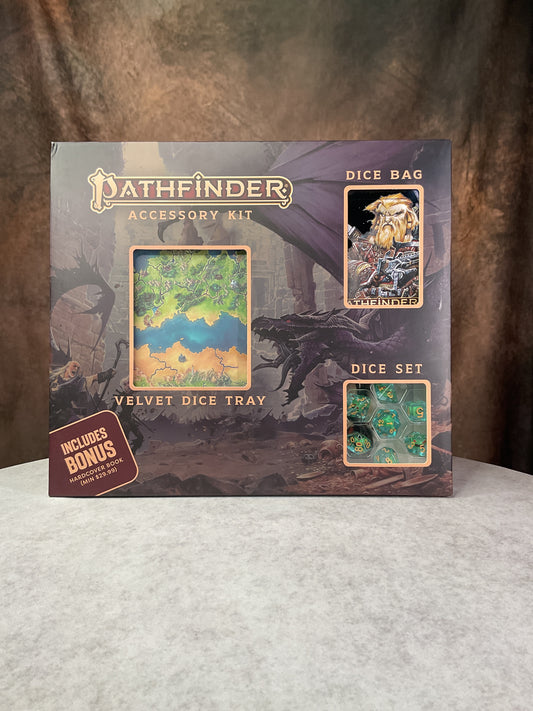 Dice - Foam Brain Games - Pathfinder Bundle Dice Set/Dice Bag/Dice Tray