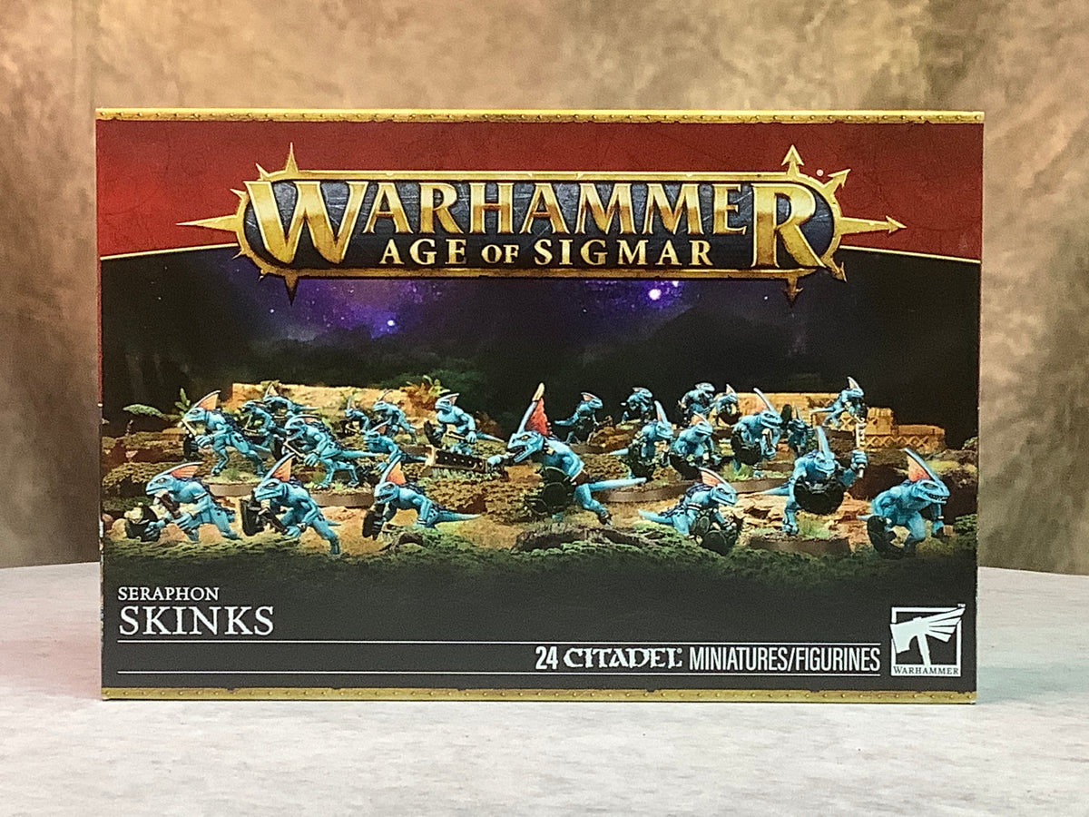 Miniatures - Warhammer AoS - Seraphon - Skinks