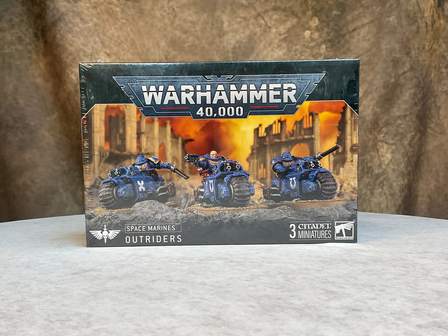 Miniatures - Warhammer - Space Marines Outriders