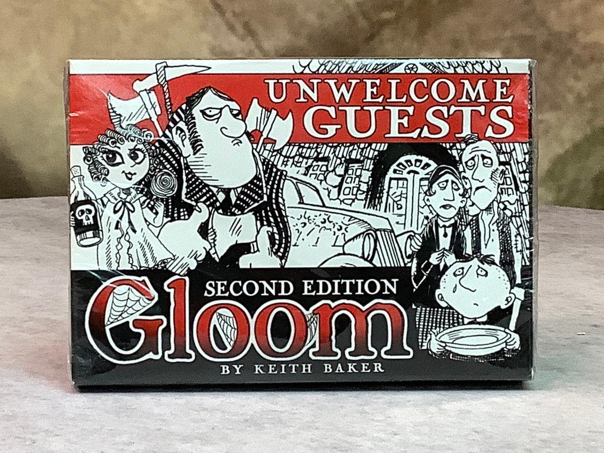 Board Game - Atlas Games- Gloom: Unwelcome Guests - 2nd Edition Card Game Expansion