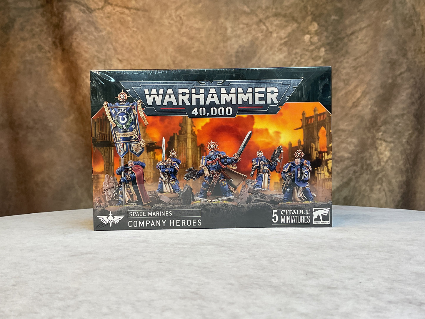Miniatures - Warhammer - Space Marines – Company Heroes