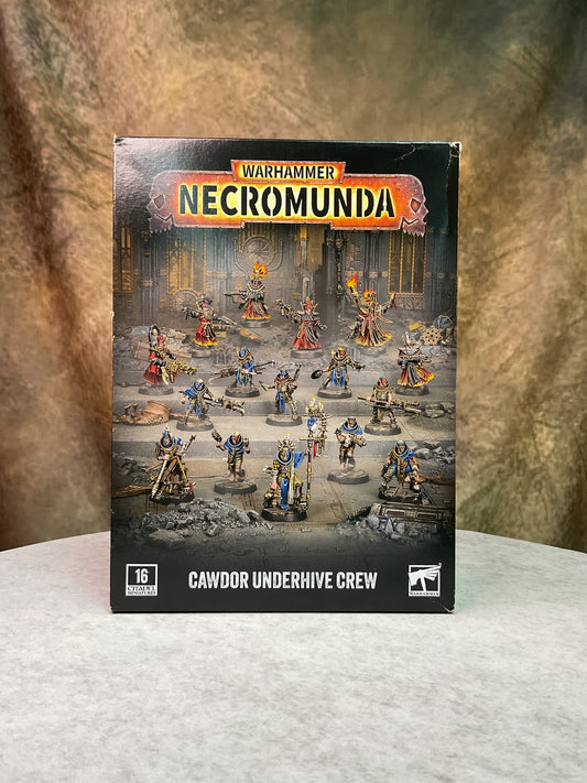 Miniatures - Warhammer -Necromunda Skirmish- Cawdor Underhive Crew