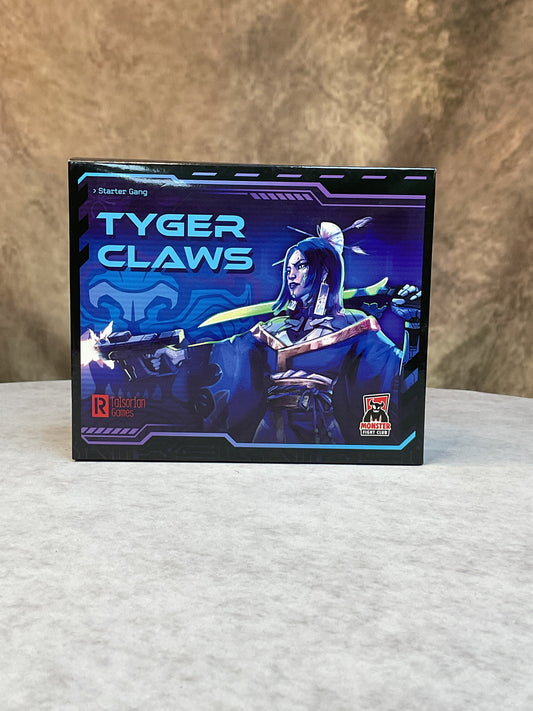 Miniatures – Cyberpunk RED: Combat Zone– Starter Gang– Tyger Claws