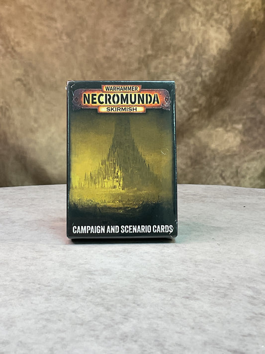 Miniatures - Warhammer -Necromunda Skirmish- Campaign & Scenario Cards