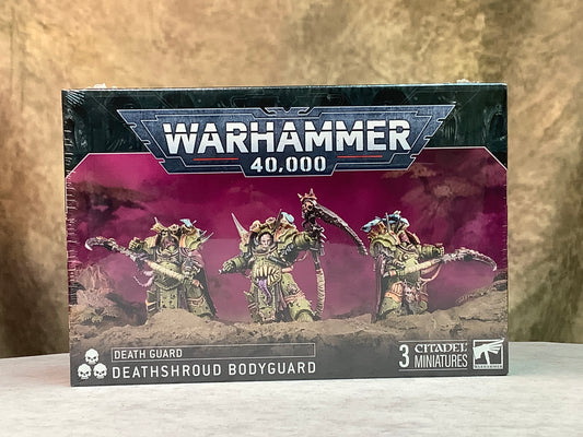 Miniatures - Warhammer 40K - Death Guard - Deathshroud Bodyguard