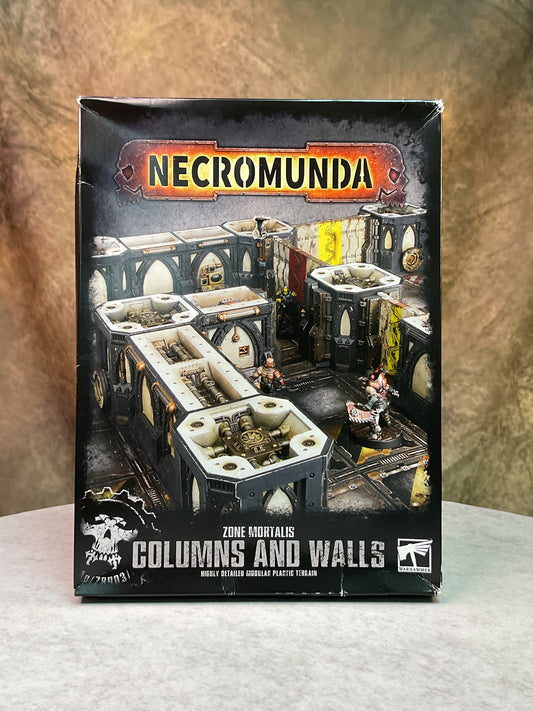 Miniatures - Warhammer -Necromunda Skirmish- Zone Mortalis: Columns & Walls