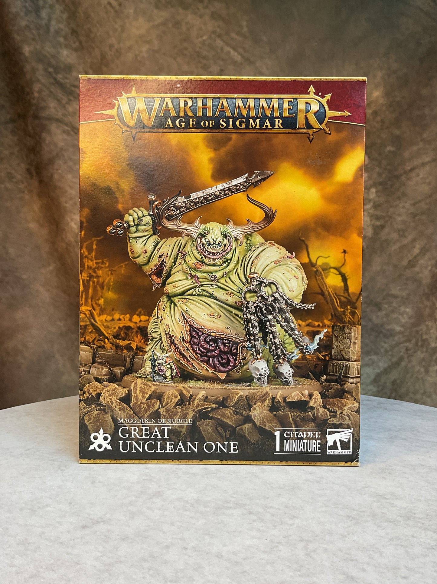 Miniatures - Warhammer - Maggotkin of Nurgle – Great Unclean One
