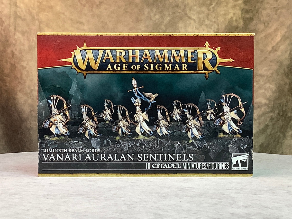 Miniatures - Warhammer AoS - Lumineth Realm Lords - Vanari Auralan Sentinels