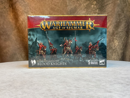 Miniatures - Warhammer - Soulblight Gravelords – Blood Knights