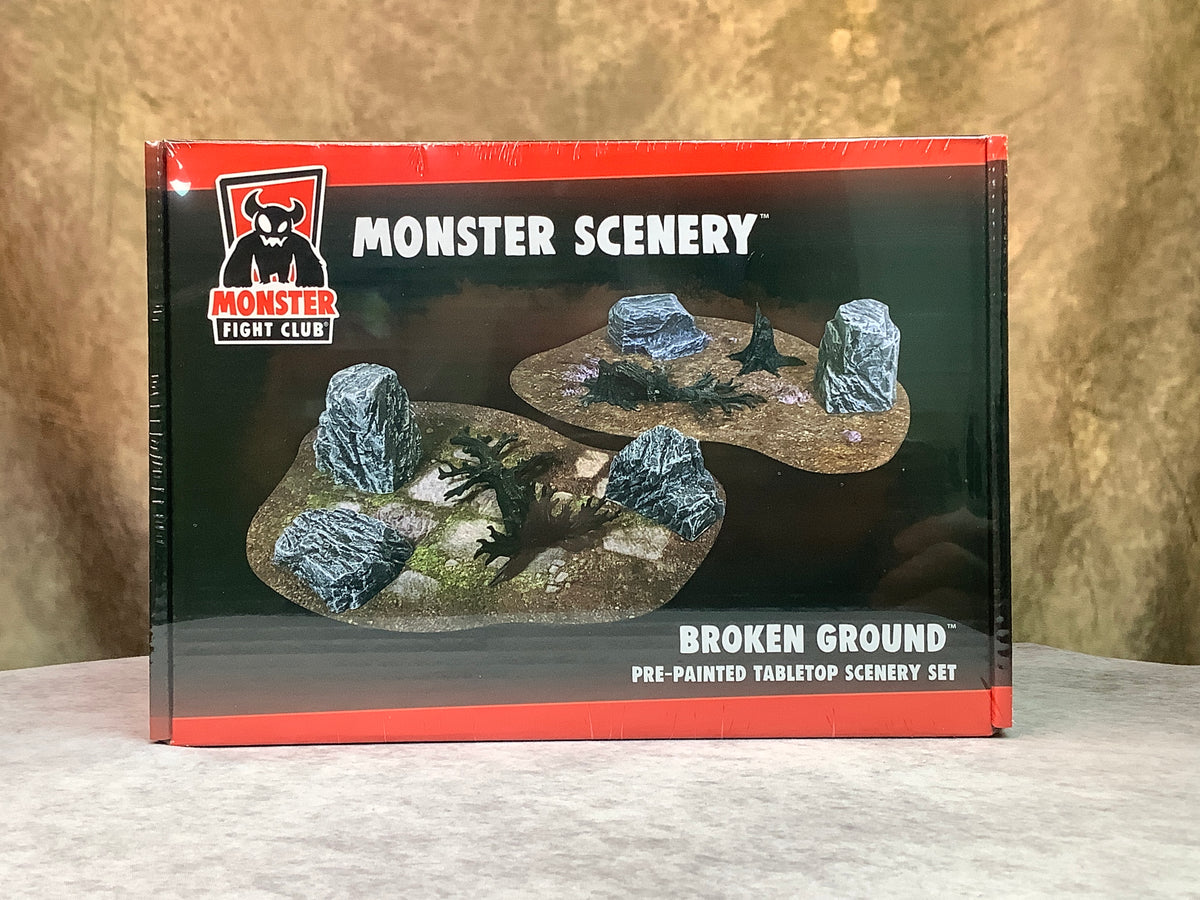 Miniatures - Monster Fight Club - Monster Scenery- Broken Ground