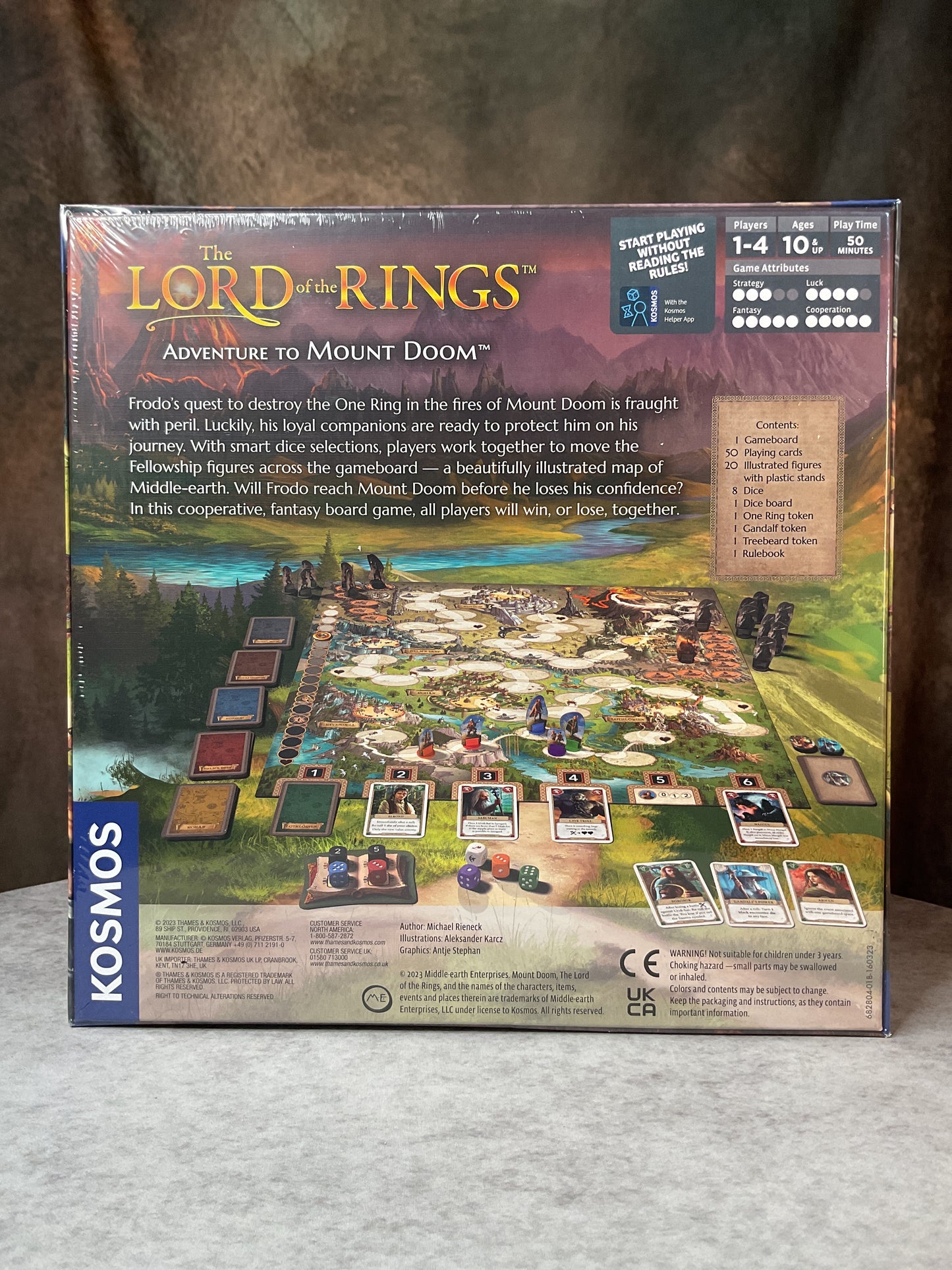 Board Games - LOTR: Adventure to Mount Doom