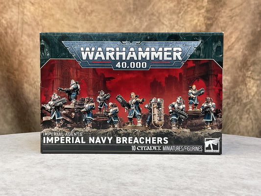 Miniatures - Warhammer - Imperial Agents-Imperial Navy Breachers