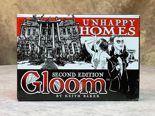 Board Game - Atlas Games- Gloom: Unhappy Homes - 2nd Edition Card Game Expansion