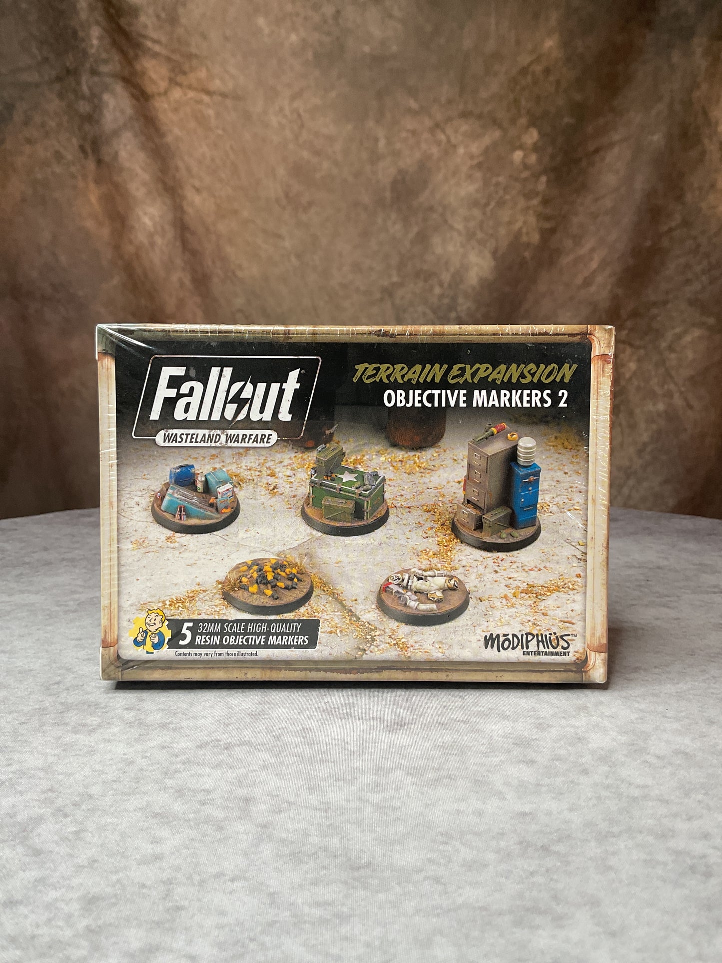 Miniatures - Fallout: Wasteland Warfare - Terrain Expansion: Objective Markers 2
