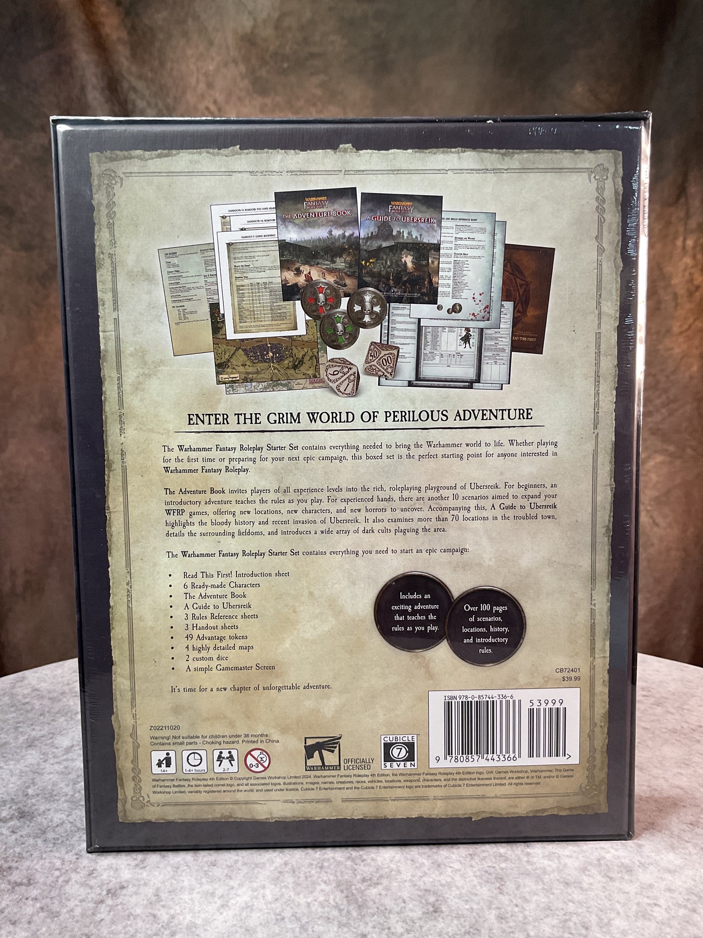 RPG – Warhammer Fantasy Roleplay 4E – Starter Set
