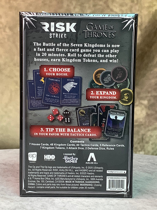 Board Game – Risk Strike- Game of Thrones