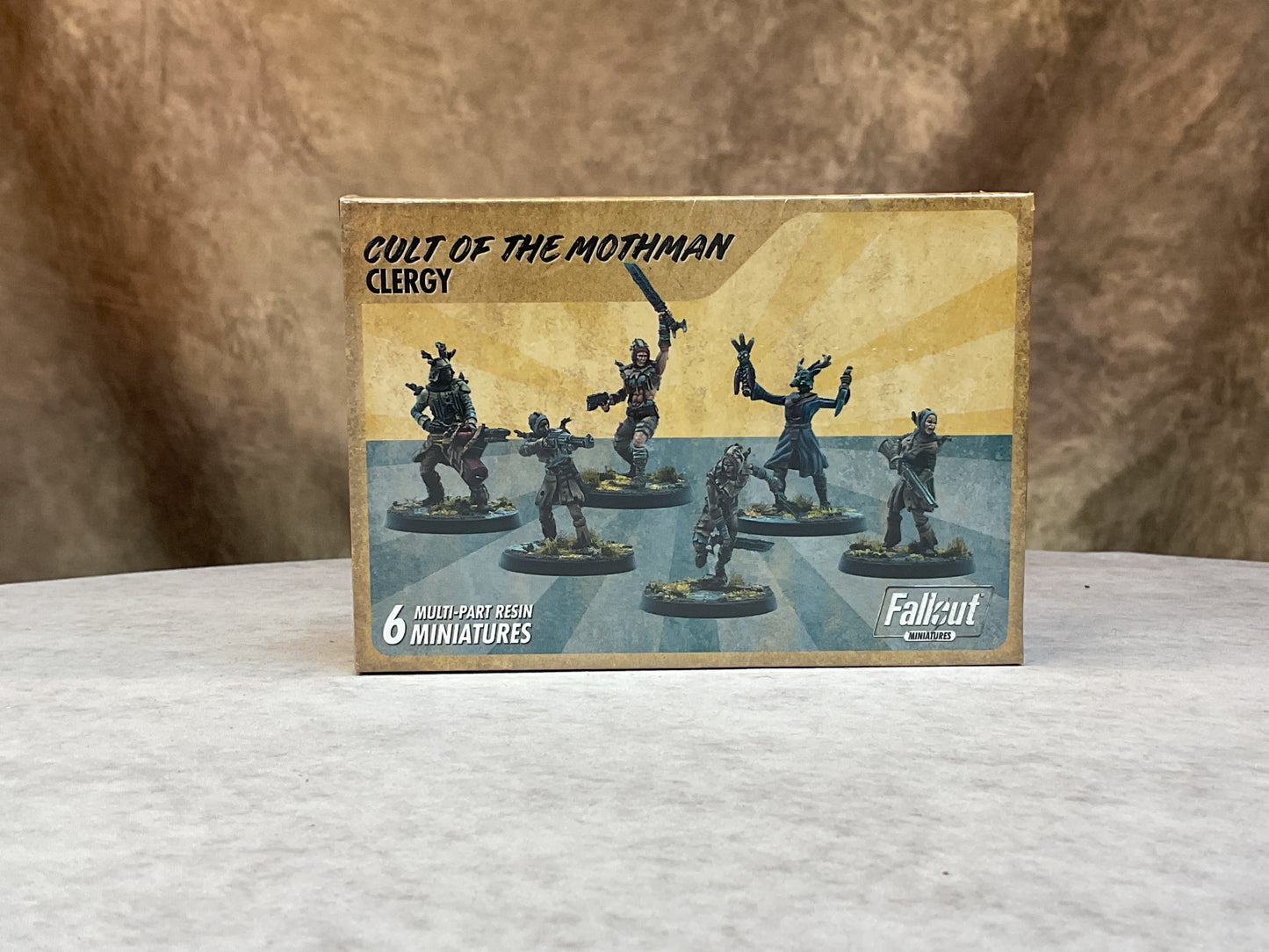 Miniatures - Fallout: Wasteland Warfare - Cult of the Mothman: Clergy