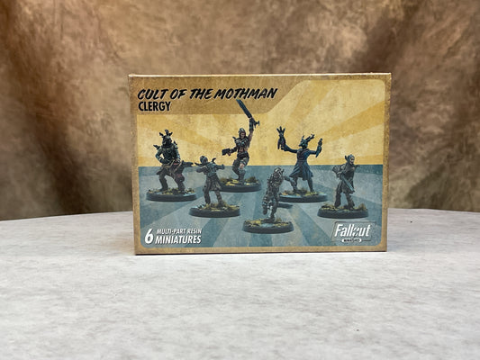 Miniatures - Fallout: Wasteland Warfare - Cult of the Mothman: Clergy