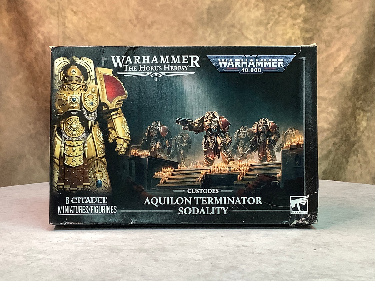 Miniatures - Warhammer - The Horus Heresy - Aquilon Terminator Sodality