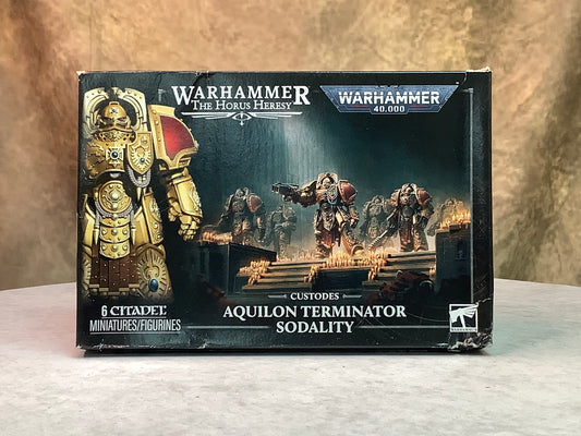 Miniatures - Warhammer - The Horus Heresy - Aquilon Terminator Sodality