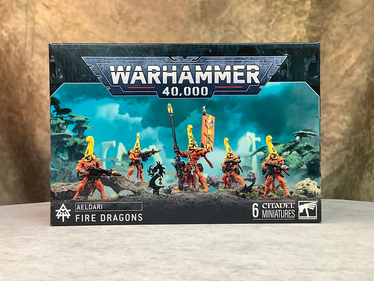 Miniatures - Warhammer 40K - Aeldari – Fire Dragons