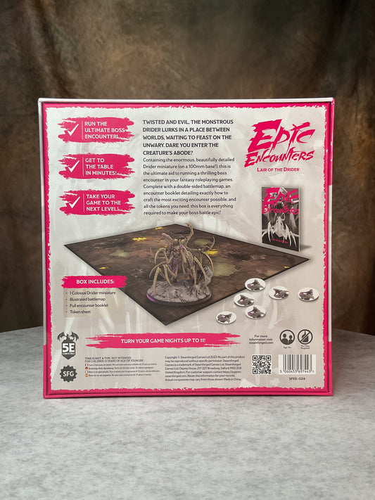 RPG - Epic Encounters - Pit of the Drider