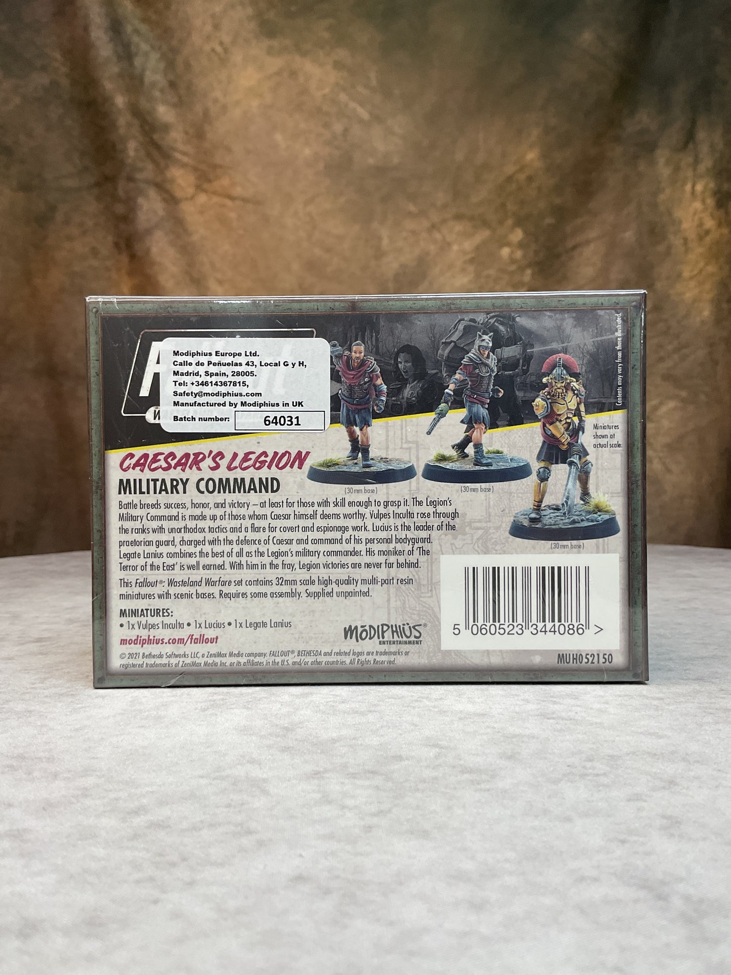 Miniatures - Fallout: Wasteland Warfare - Caesar's Legion: Military Command
