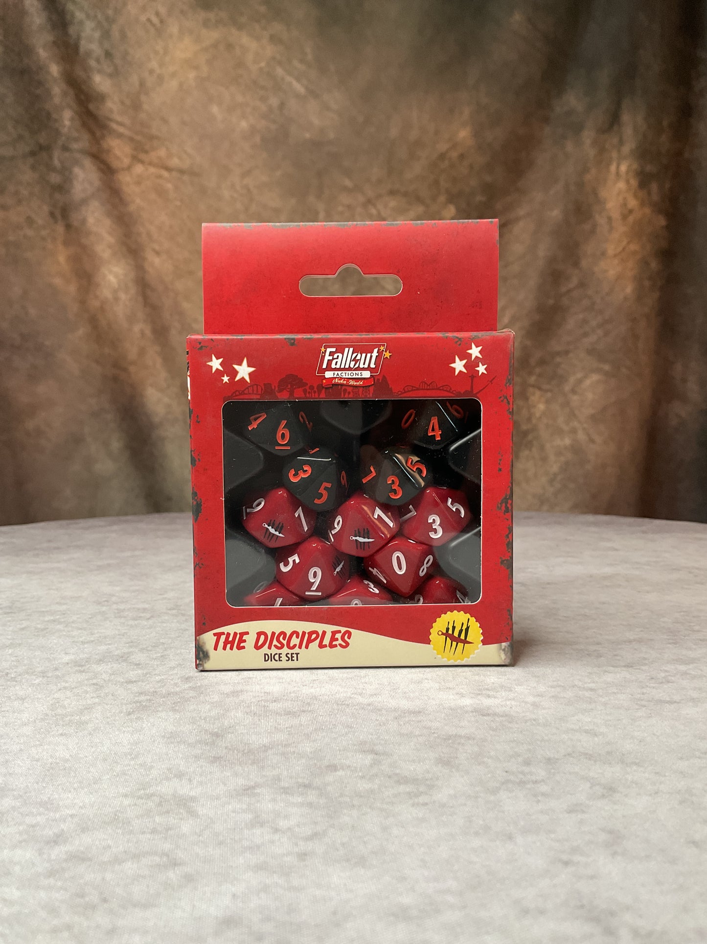 Miniatures - Fallout: Factions - Dice Set: The Disciples