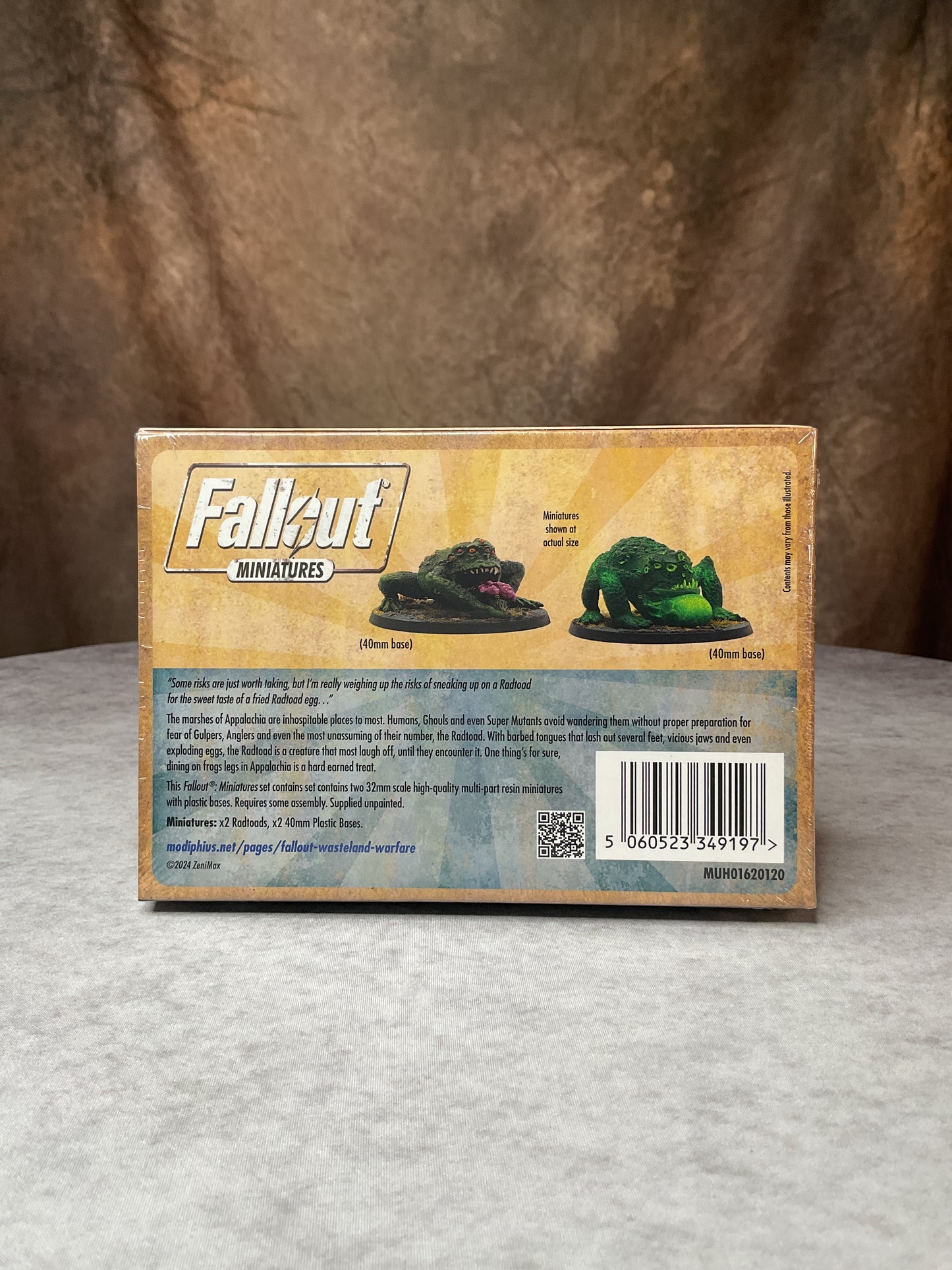 Miniatures - Fallout: Miniatures - Creatures - Radtoads